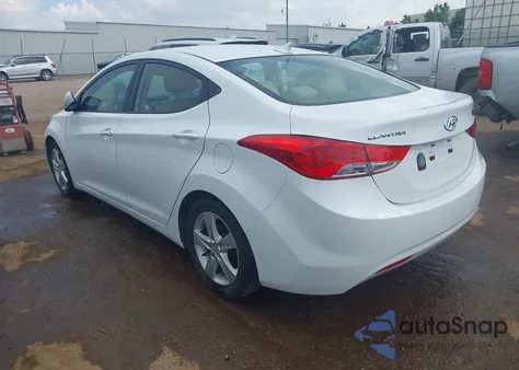 2013 Hyundai Elantra Gls from USA, damaged, VIN 5NPDH4AE9DH285091